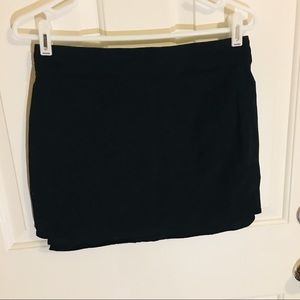 3/$15💜Velvet Black Mini Skirt